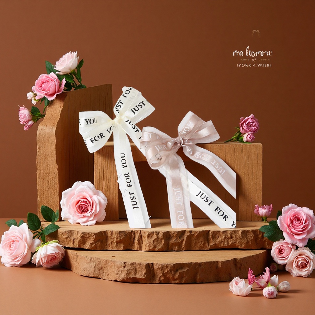 2.5cm织带蛋糕包装鲜花装饰礼盒