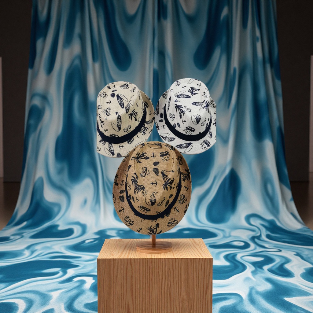 加密草印乐购礼帽