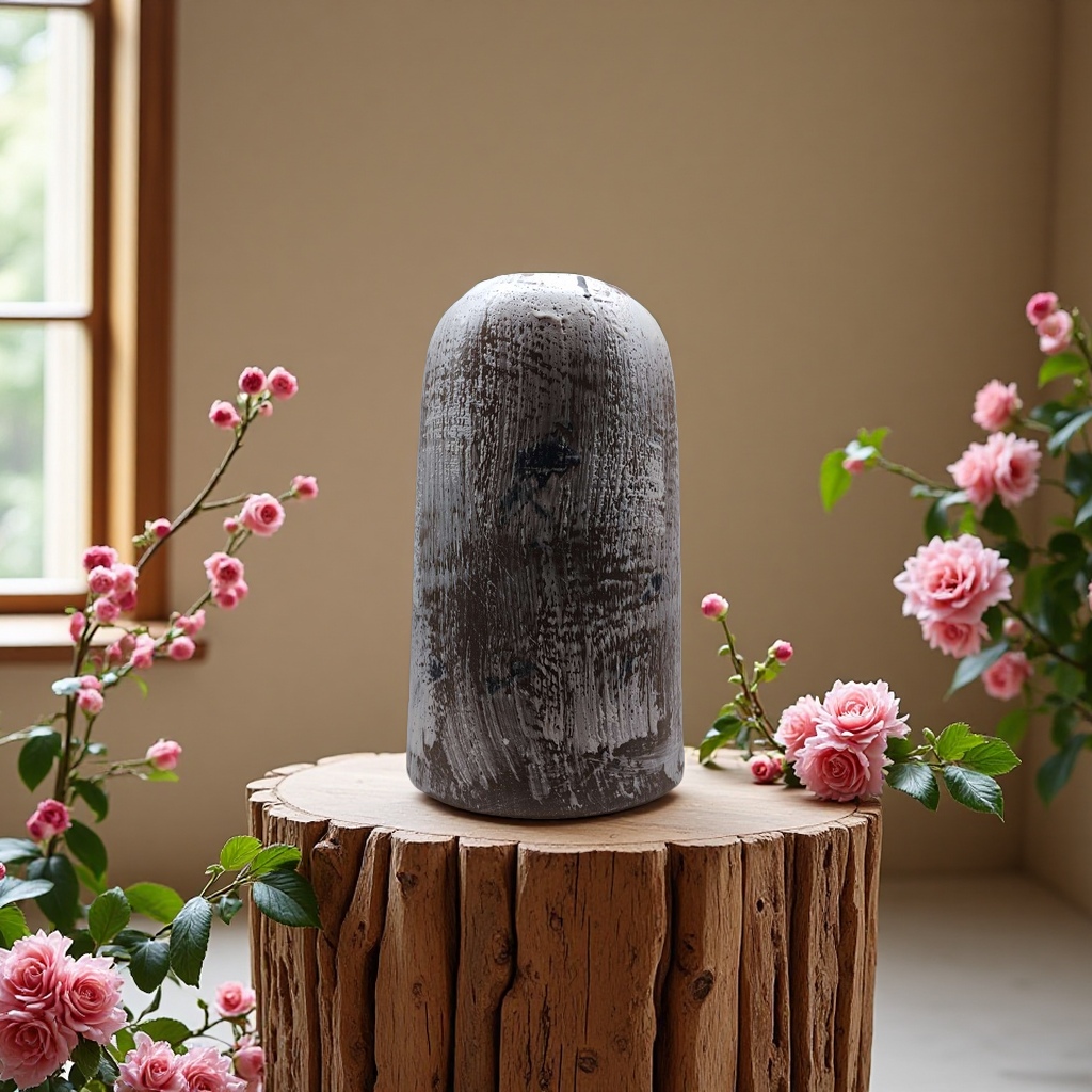 High-temperature ceramic vases, ornaments, flower vases, decorative arts, home decorations, handcrafted 05002 Application Scenario