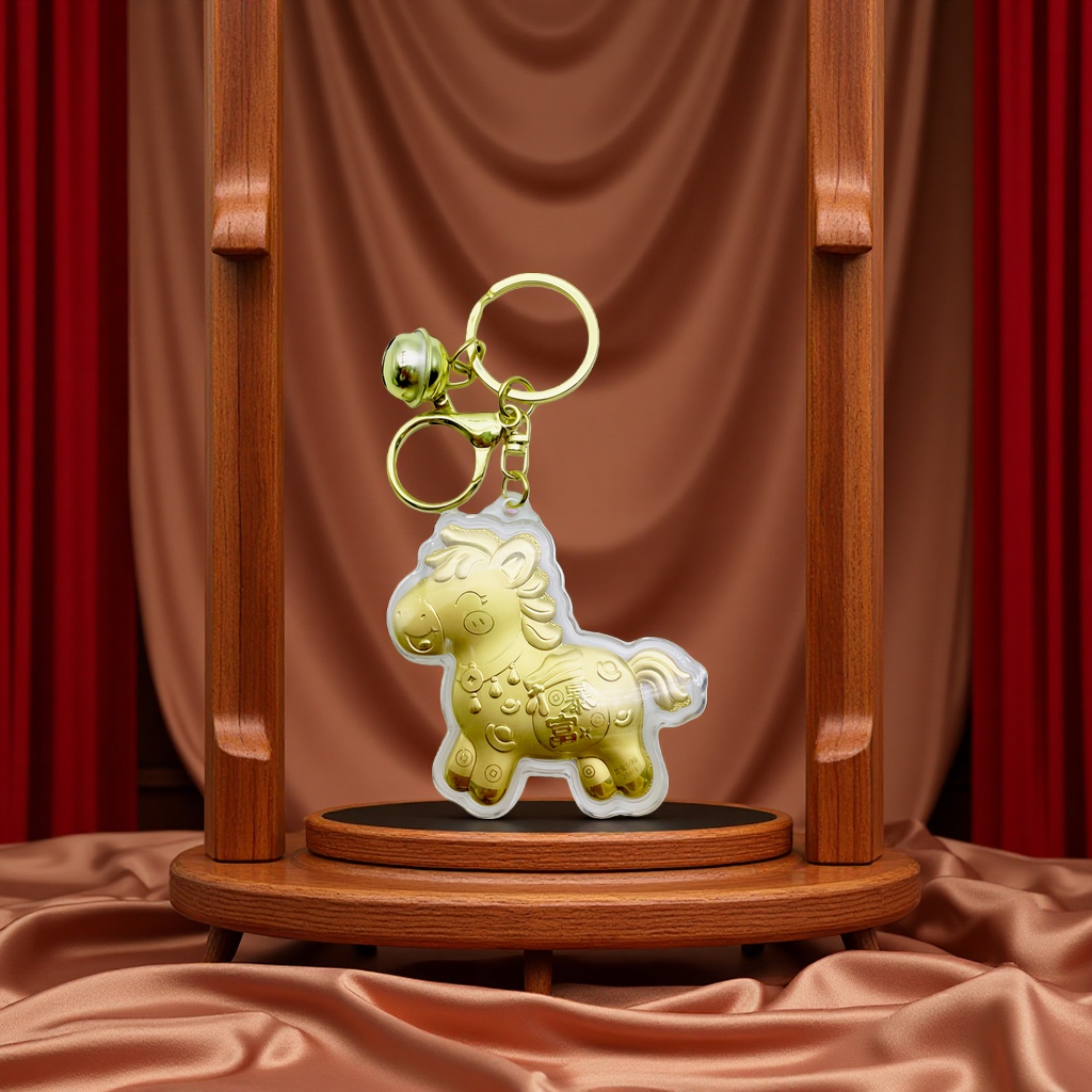 马上有钱小马挂件包包挂饰马年钥匙扣小礼品新年小礼物摆摊小商品白底实物图