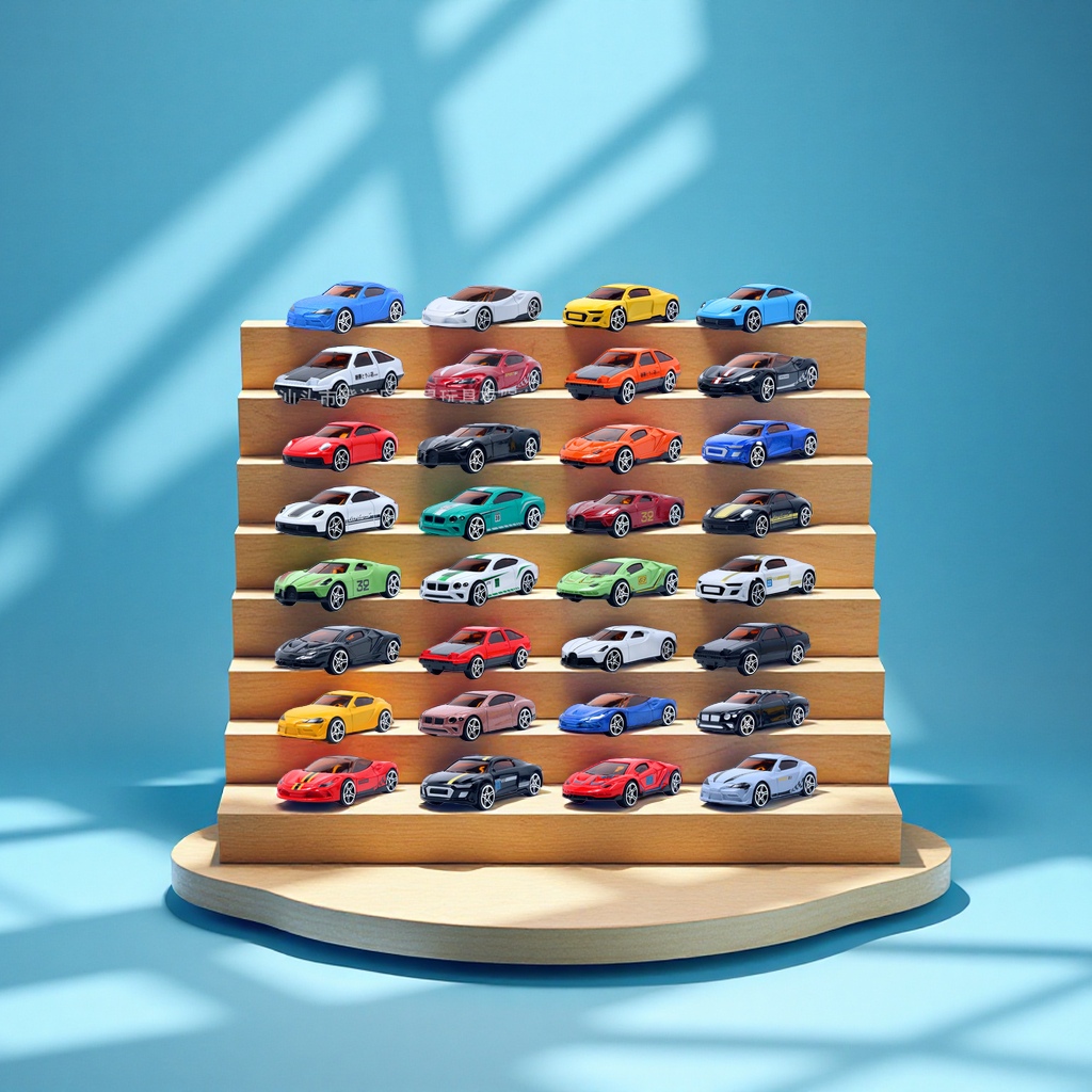 跨境儿童仿真合金玩具车滑行模型男孩益智装饰摆件小汽车生日礼物