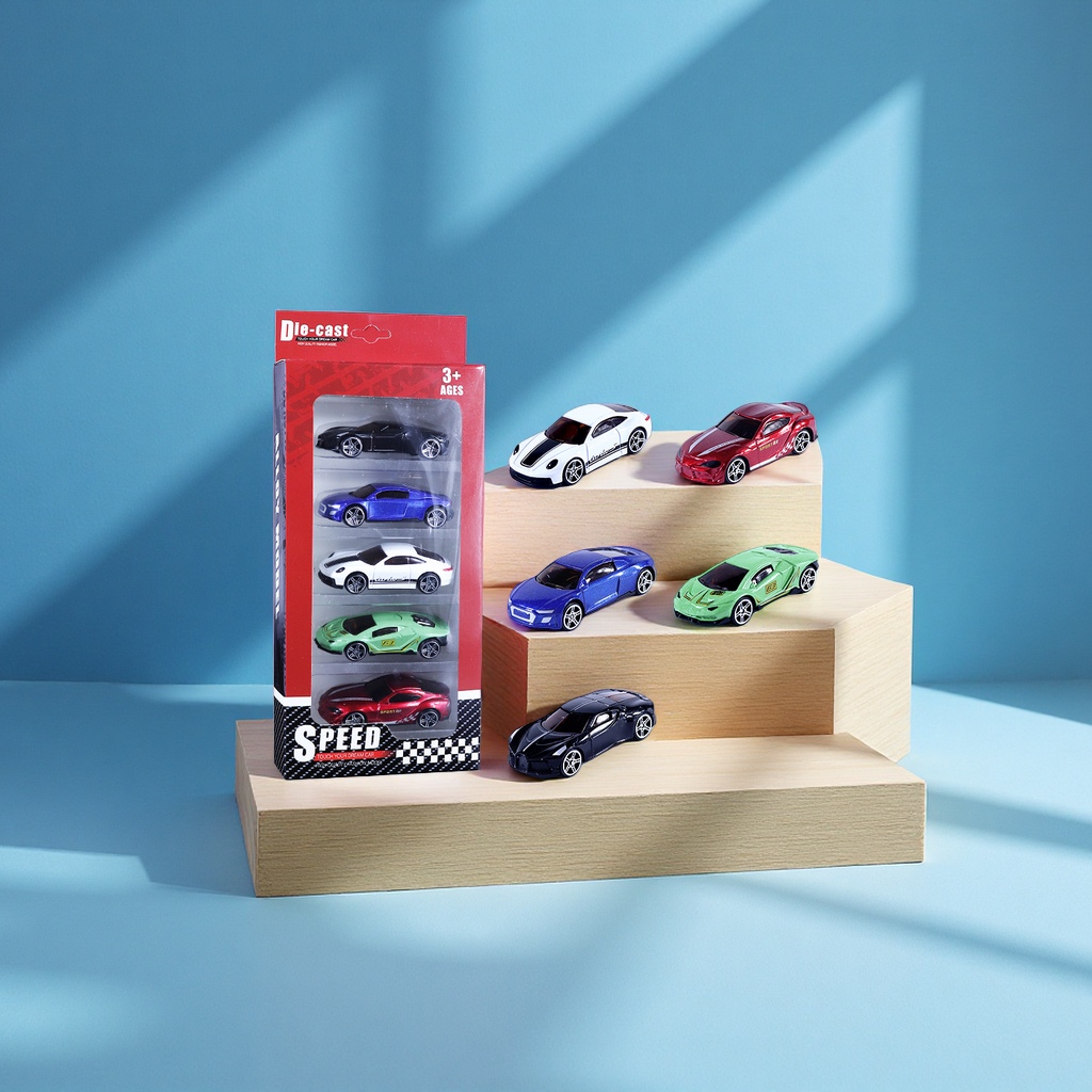 Cross-border children's simulation alloy toy car sliding model, boy's educational decorative item, car birthday gift Item Picture