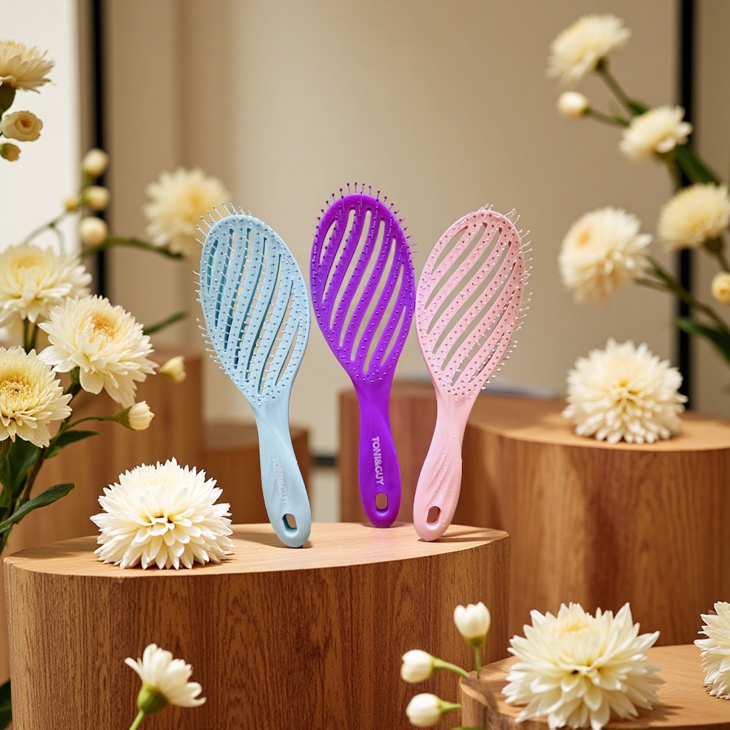 Anti-static hair care comb, a large-sized combing wonder, smooth and no hair loss details Picture