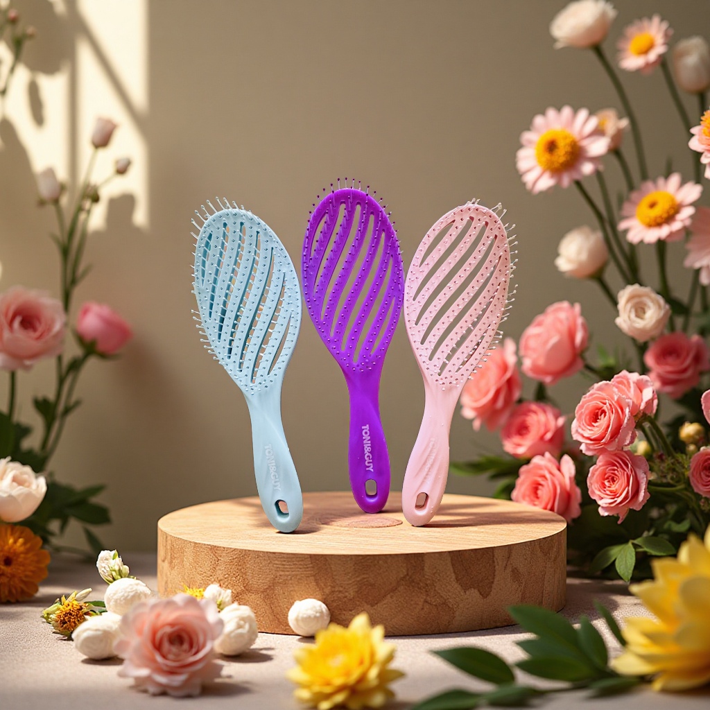 Anti-static hair care comb, a large-sized combing wonder, smooth and no hair loss Specification image