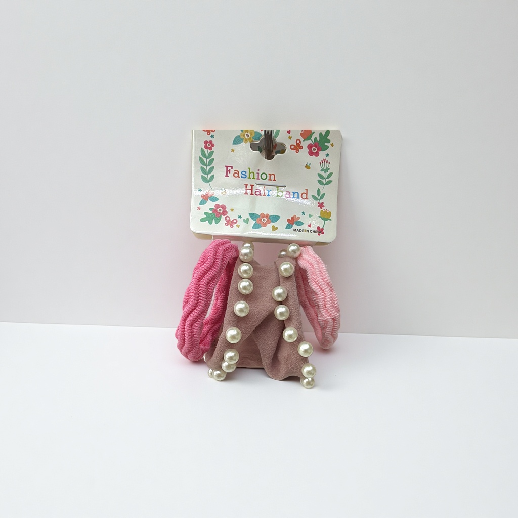 2026 new style 3 high-elasticity headband hair ties with upper clips, exclusively for export. The price per clip is 0.68 yuan Specification image