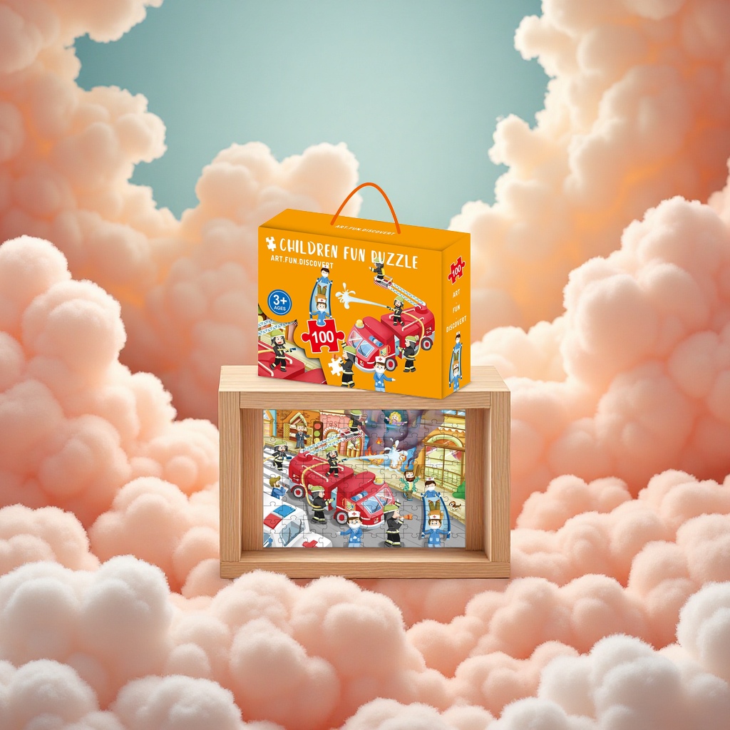 Children's educational toy jigsaw puzzle 120 pieces for early education, developing intelligence and cultivating concentration Specification image