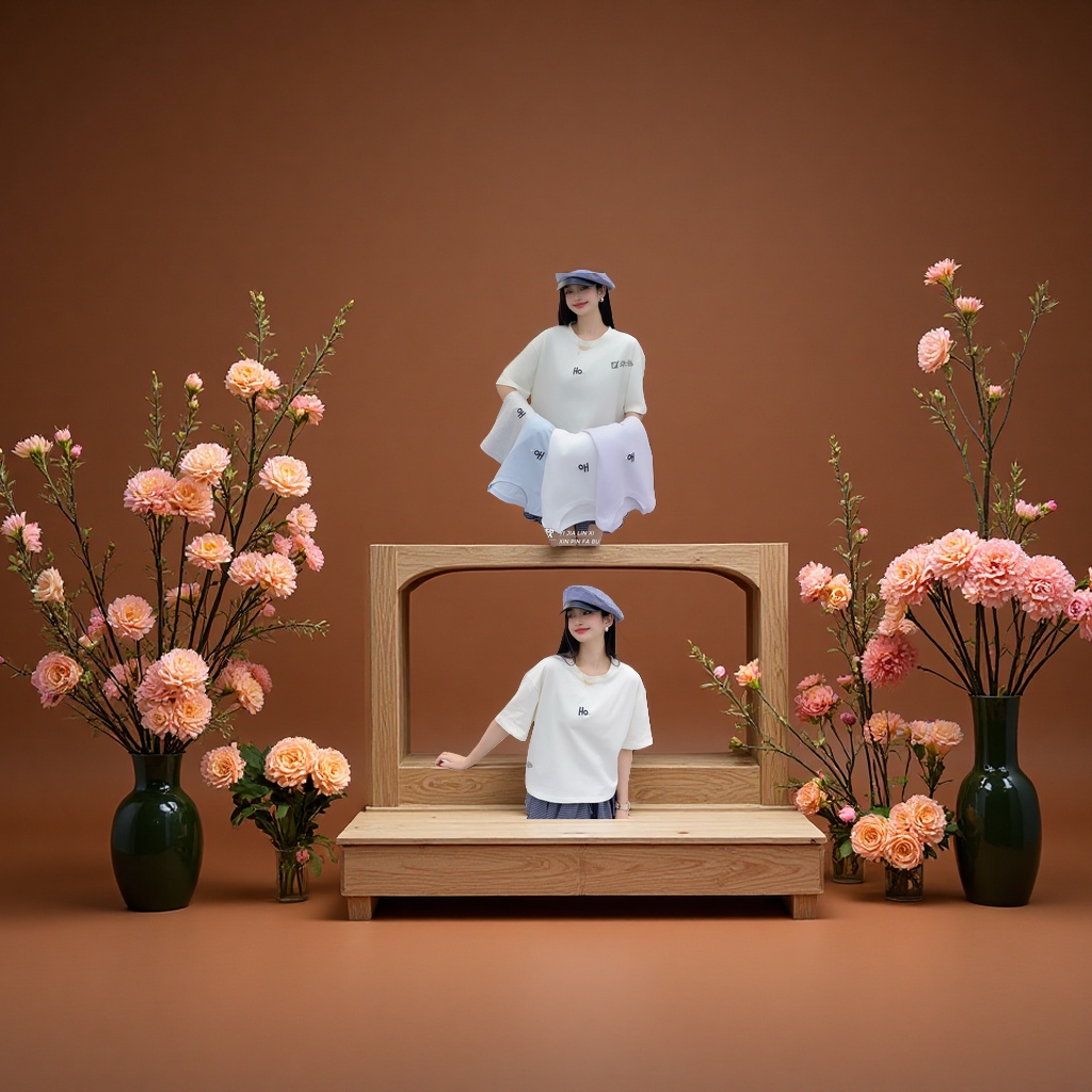 This refreshing short-sleeved men's summer breathable and quick-drying sportswear is slimming and figure-hugging Application Scenario