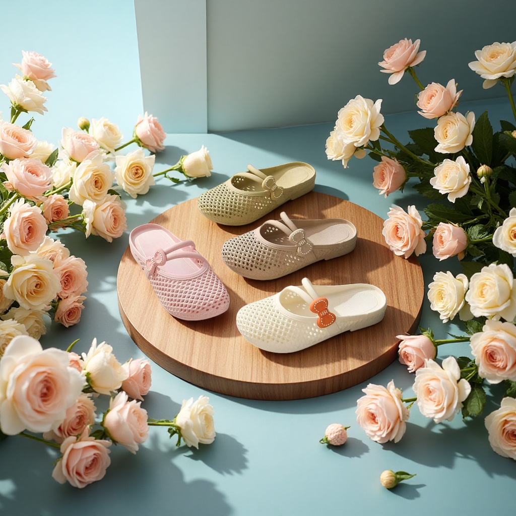 Anti-slip bathroom soft-soled home indoor thickened warm cotton slippers details Picture