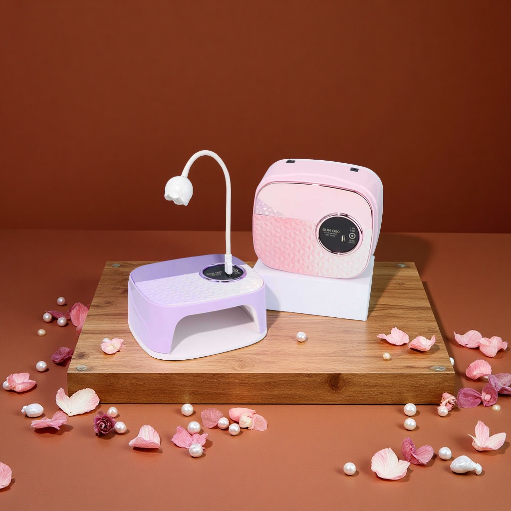 High-power plug-in UV nail lamp, quick-drying light therapy lamp, 288W nail tool light irradiation