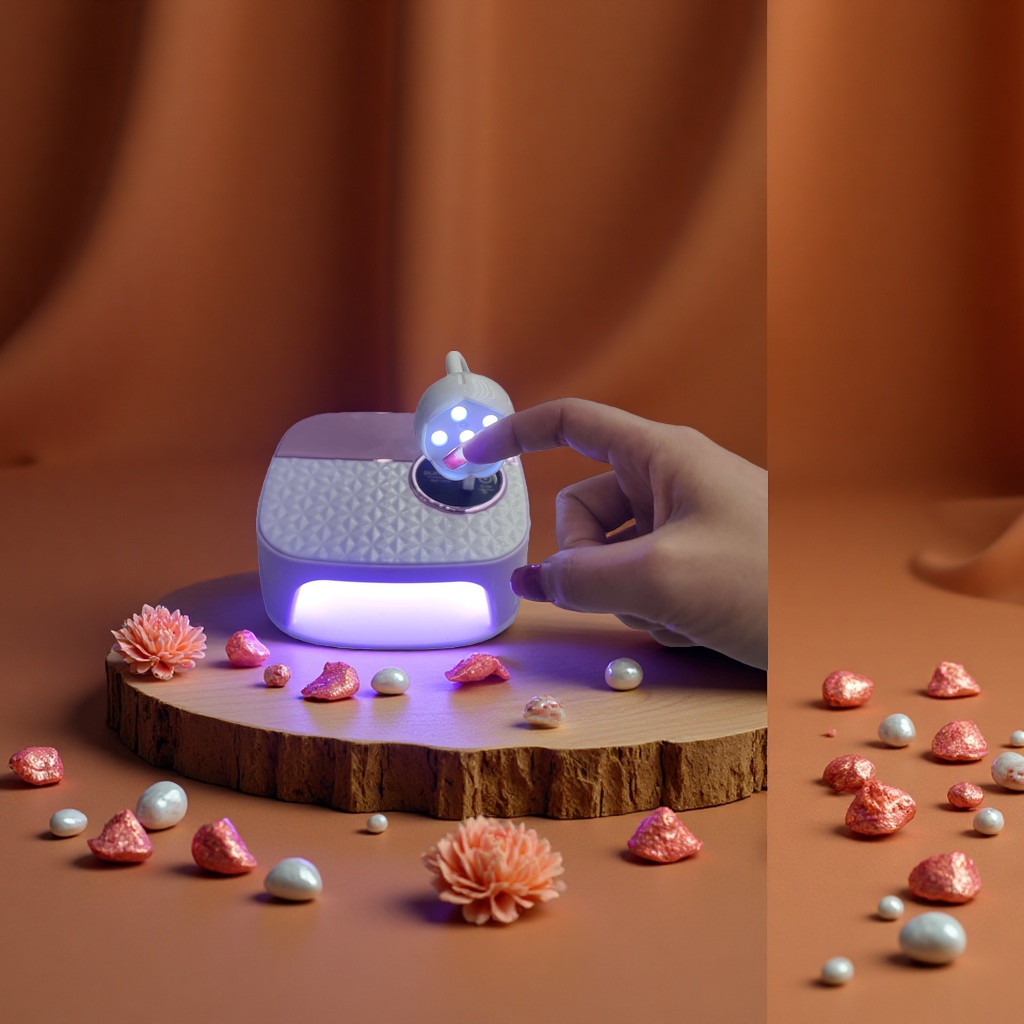 High-power plug-in UV nail lamp, quick-drying light therapy lamp, 288W nail tool light irradiation Application Scenario