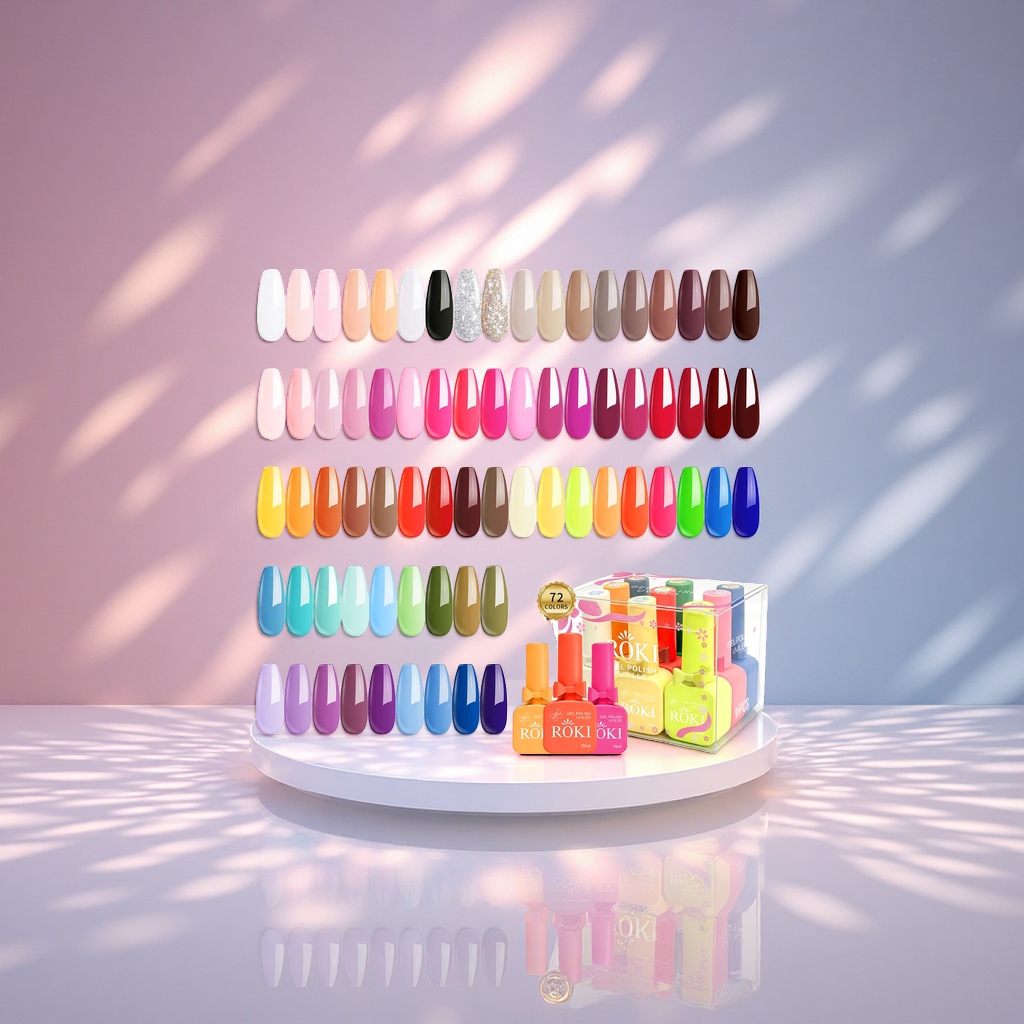 Nail polish gel 72-color long-lasting nail polish is the latest trend, specially designed for nail phototherapy shops details Picture