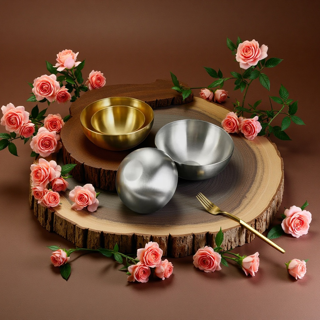 Korean-style single-layer salad bowls, cold noodle bowls, cooking bowls and washbasins with rolled edges, 15cm, 20cm, 25cm, 28cm details Picture