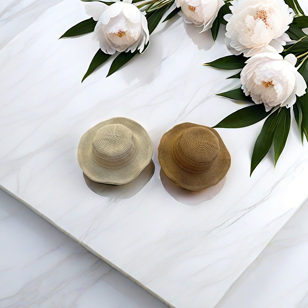 草帽遮阳户外休闲防晒男款女款透气宽边帽