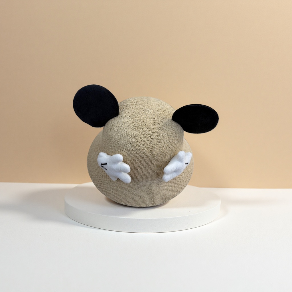 儿童防晒草帽透气舒适防紫外线户外游玩帽子