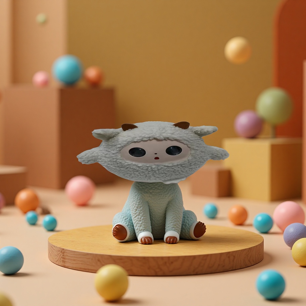 吉祥物公仔实物图