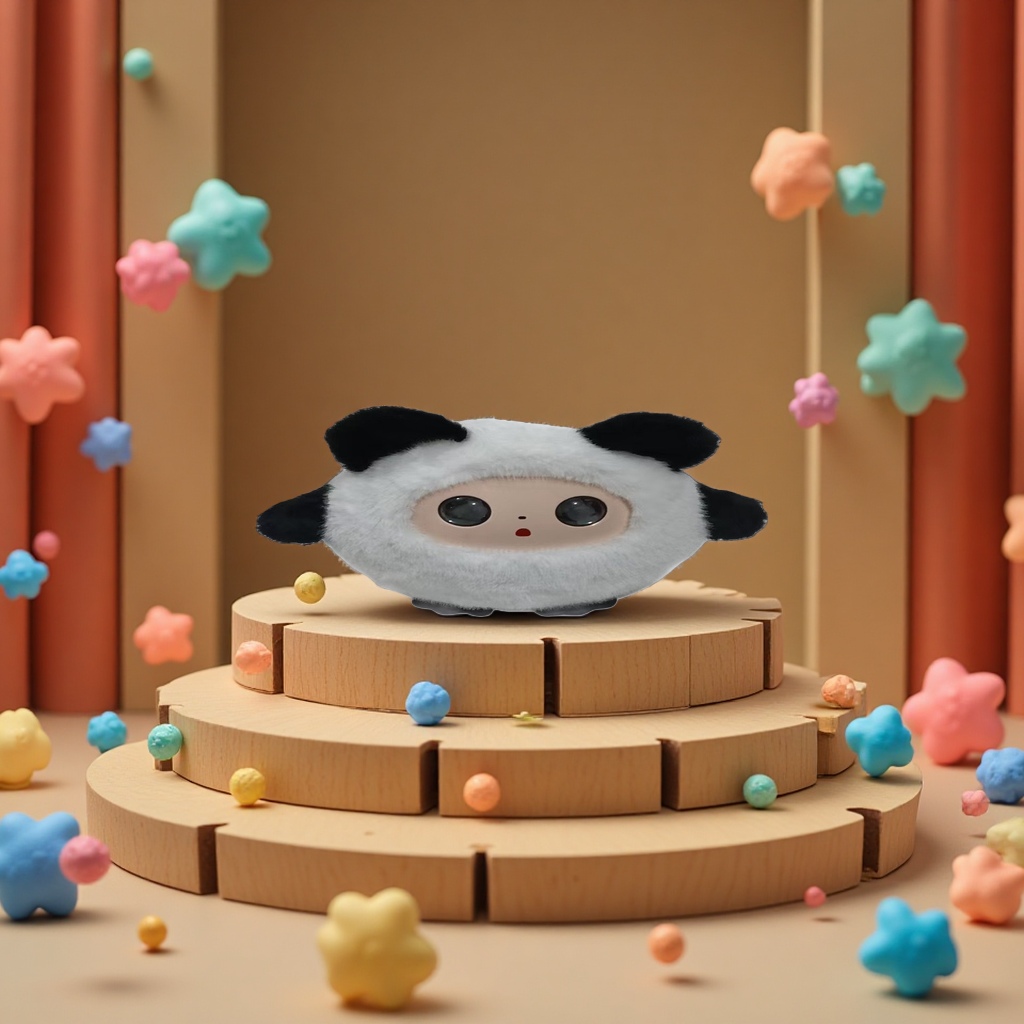 ai玩具/AI玩具/哭哭马/ai/星星人白底实物图