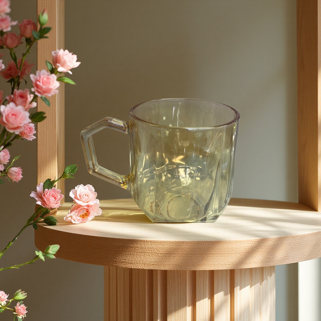 玻璃杯防碎耐热大容量家用办公水杯