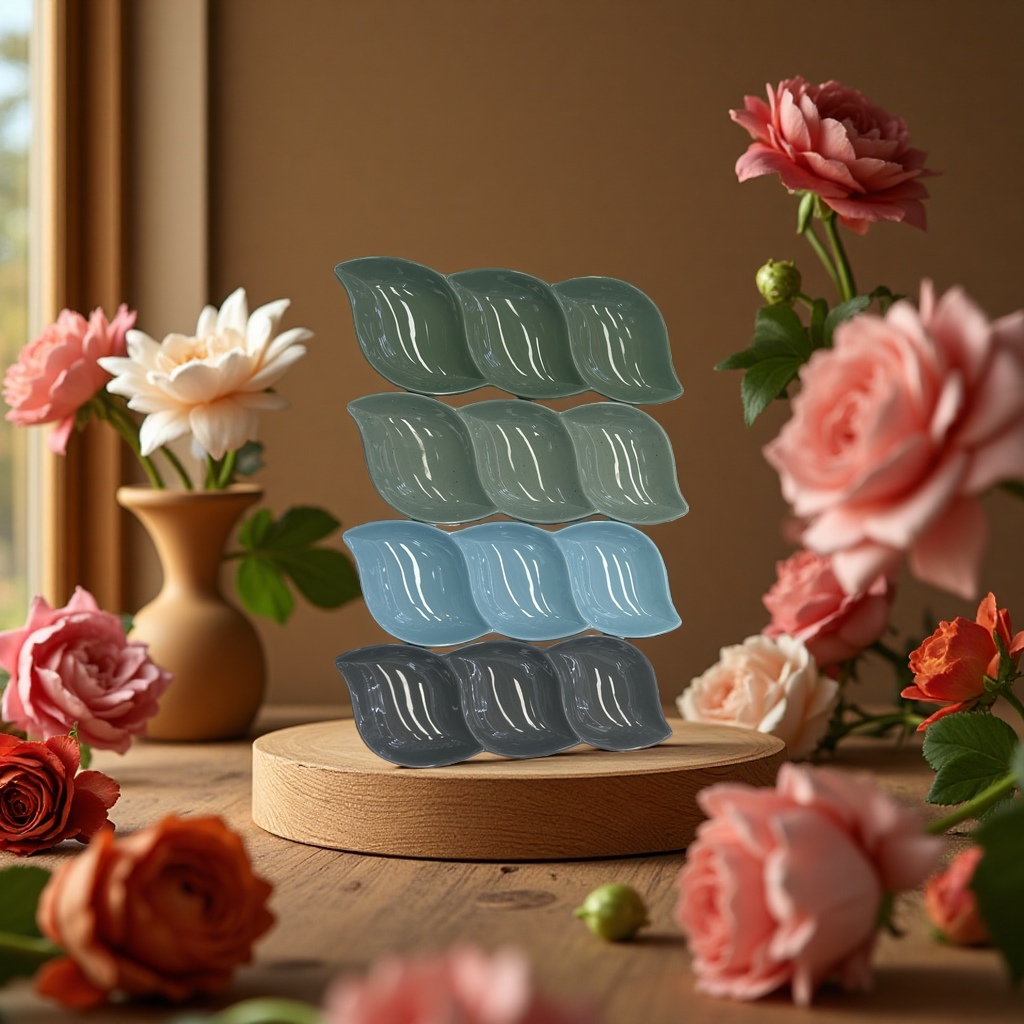 Melamine tableware seasoning box portable compartmentalized fresh-keeping lunch box details Picture
