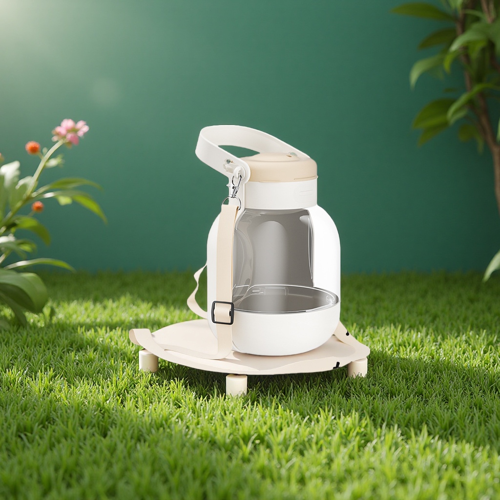Dog outdoor water cup, dog water bottle, two-in-one portable pet outdoor water dispenser, ton ton bucket, drinking portable cup Item Picture