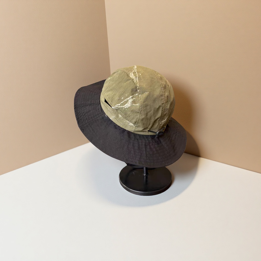 Solar-powered sunshade fan fishing cap, breathable and UV-resistant men's outdoor casual cap details Picture