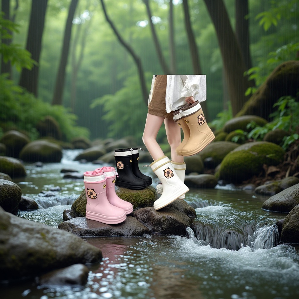 雨鞋/雨鞋女士夏天时尚/雨靴/鞋子/回力高筒雨鞋838产品图