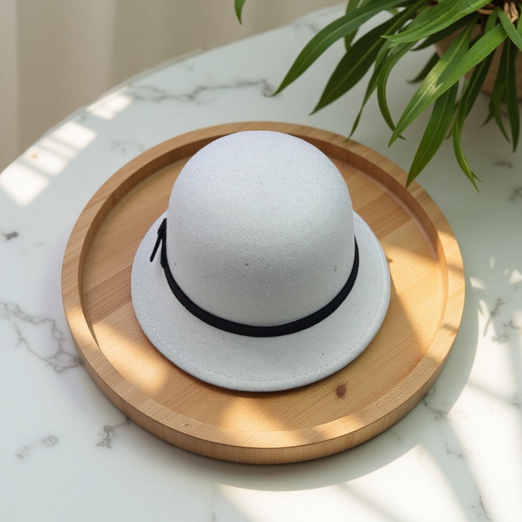 Top hat, fashionable gentleman's hat, winter thickened warm hat, casual hat for export, hat Application Scenario