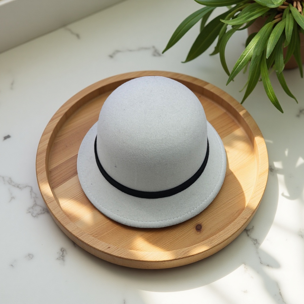Top hat, fashionable gentleman's hat, winter thickened warm hat, casual hat for export, hat Specification image