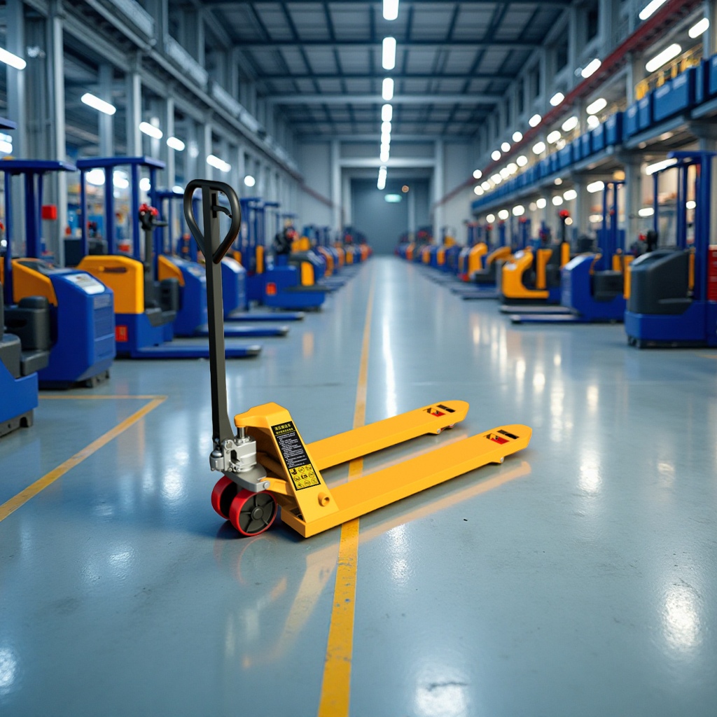 Hand-pulled ground ox hydraulic lifting and handling carts, 2-ton, 3-ton, 5-ton small hand carts, forks and stackers