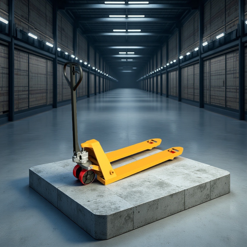 Hand-pulled ground ox hydraulic lifting and handling carts, 2-ton, 3-ton, 5-ton small hand carts, forks and stackers Item Picture