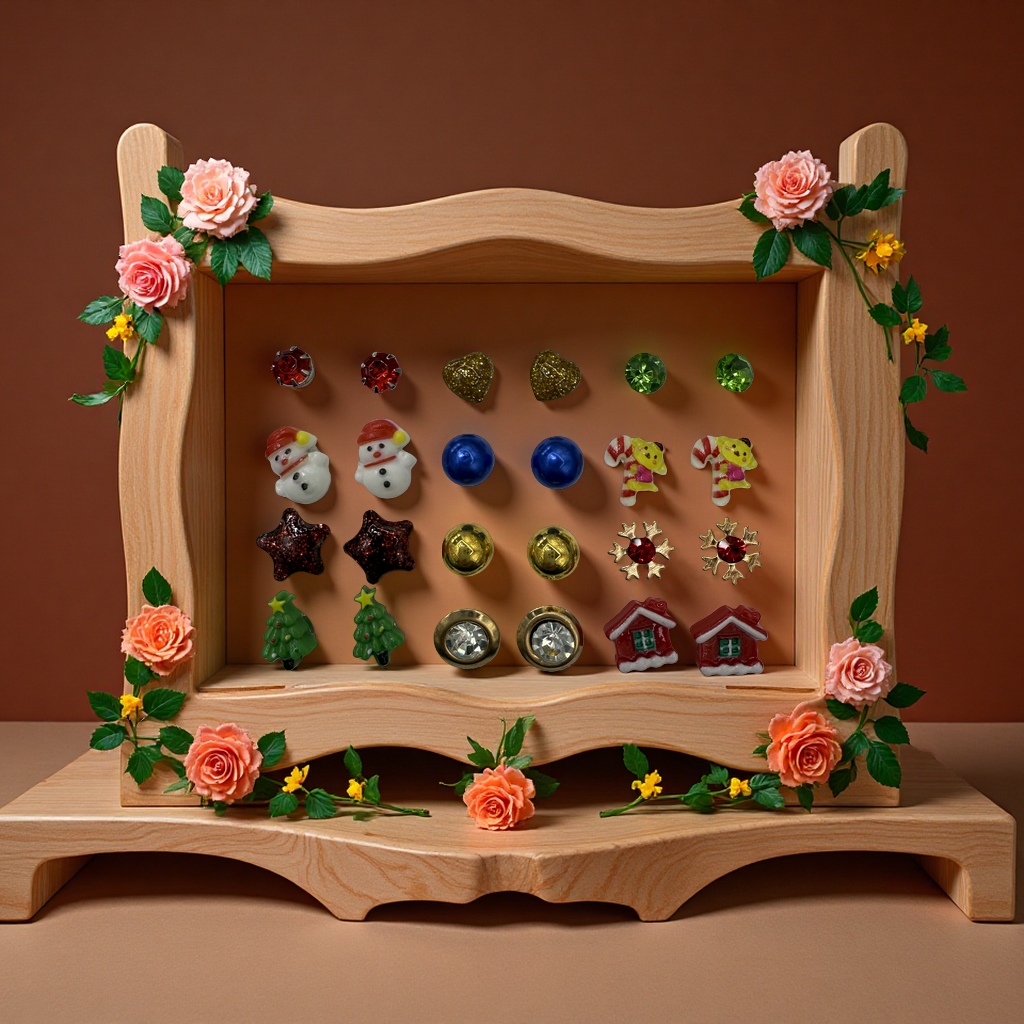 小众设计耳钉 简约时尚饰品 通勤日常搭配 精致百搭女款产品图