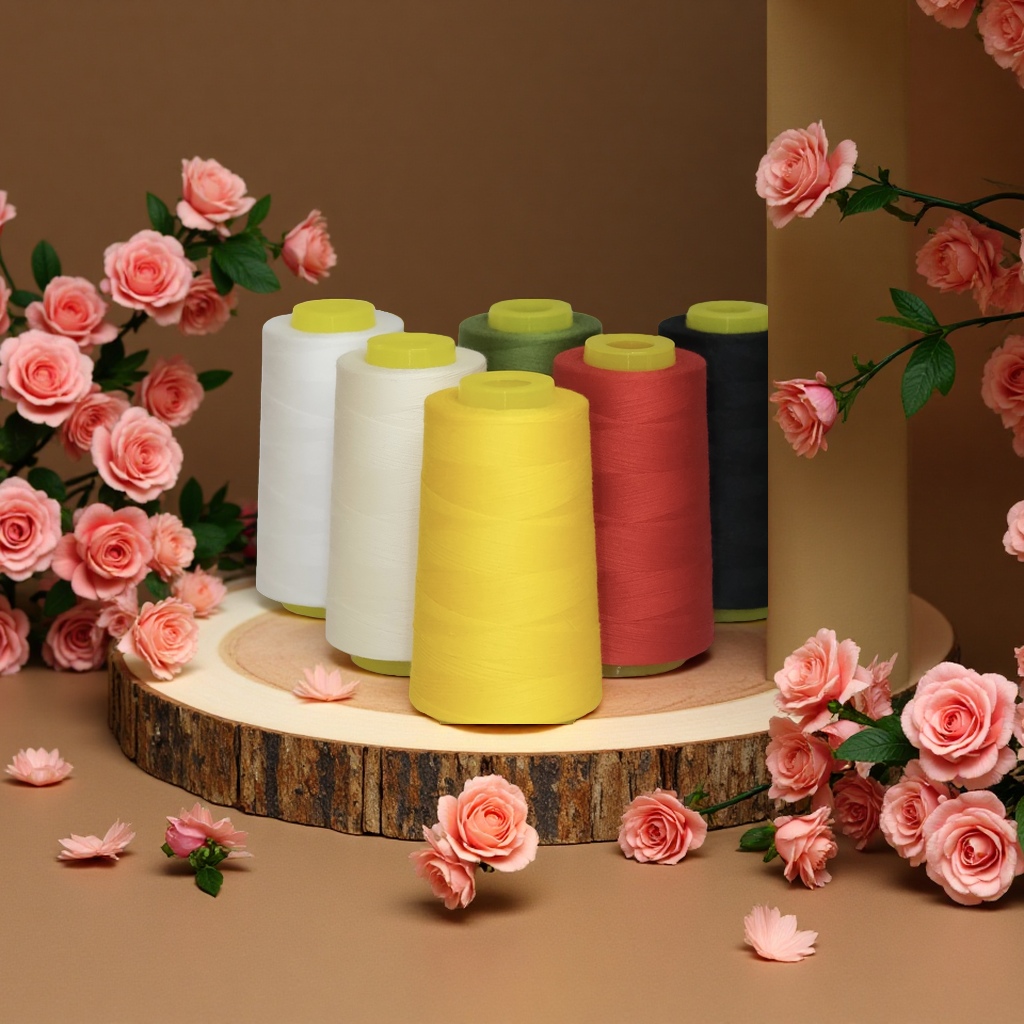 High-quality and durable sewing thread, suitable for both household and industrial use
