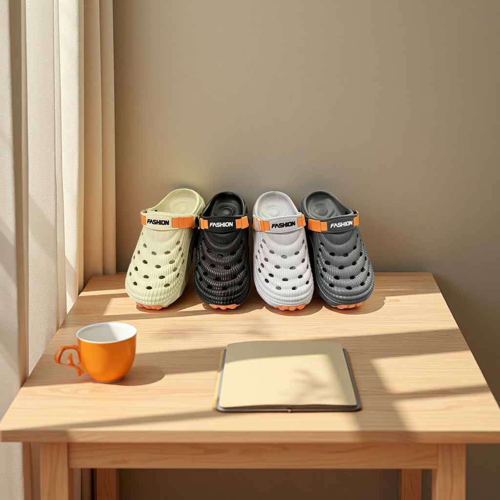 保罗骑士凉皮鞋男士夏季休闲拖鞋防湿气凉拖鞋男士夏季休闲凉拖鞋男士夏季休闲拖鞋防止湿气细节图