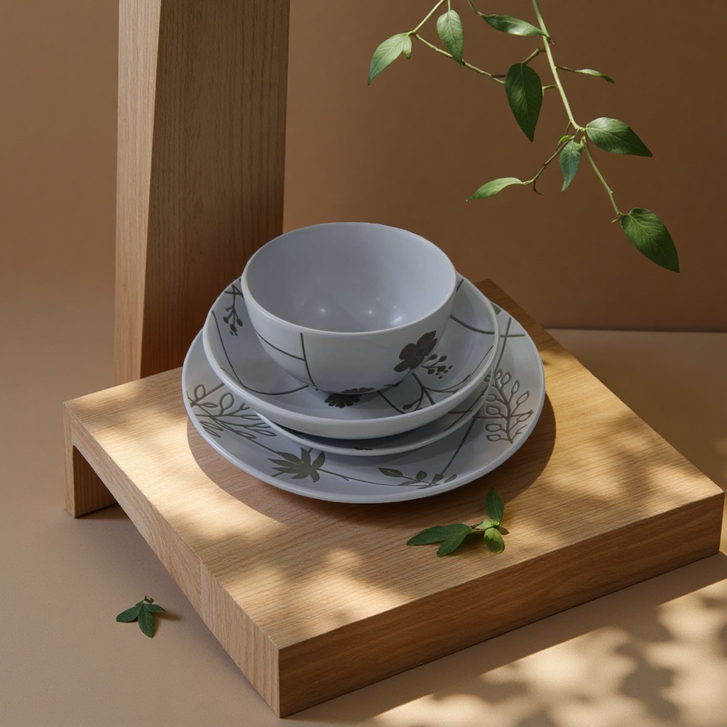 景德镇陶瓷碗日式手绘碗盘套装骨瓷餐具套装陶瓷餐具套装