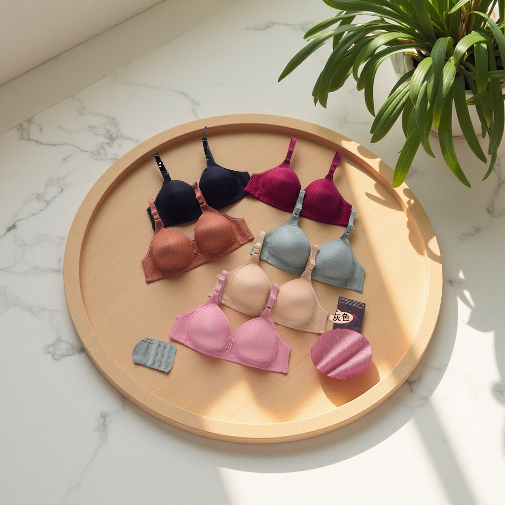 The bra is comfortable, breathable and has no underwire. It is a sports bra for women's daily wear detail image 3