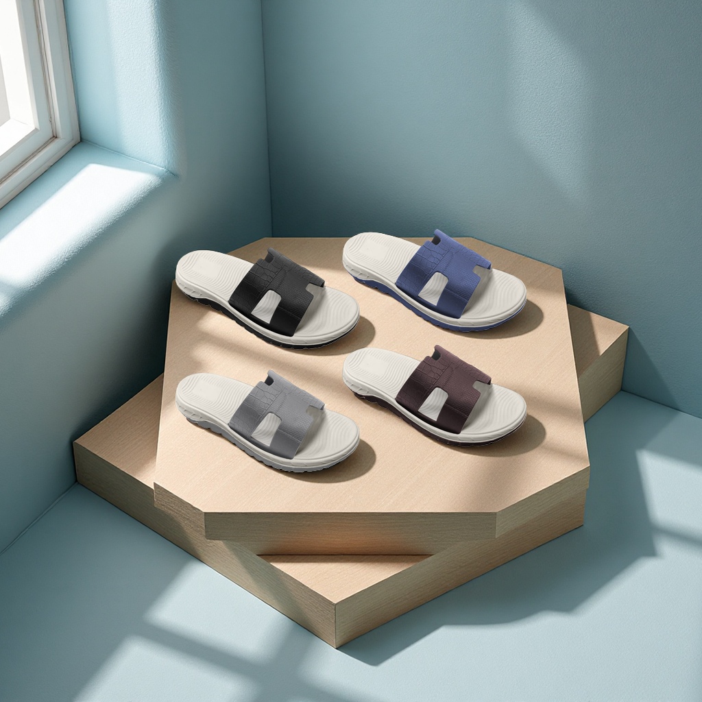 拖鞋白底实物图