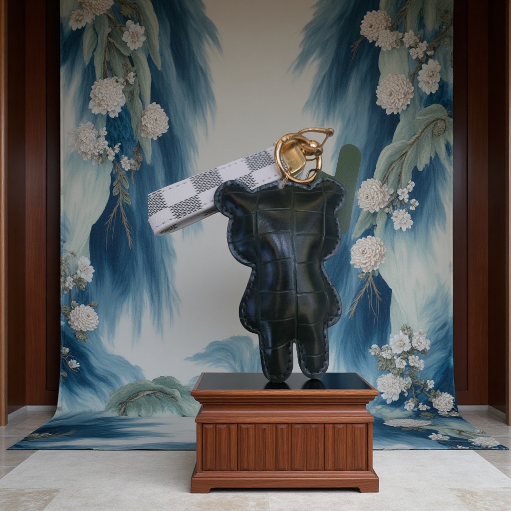 卡通布艺AI挂饰钥匙小挂件包包挂件可爱装饰