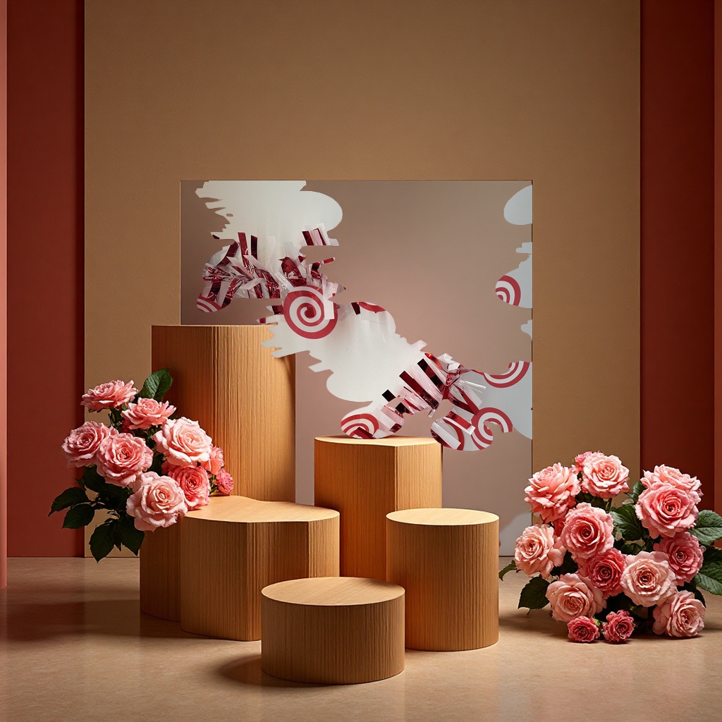 زينة عيد الميلاد بالألوان الأحمر والأخضر والذهب الذهبي Specification image