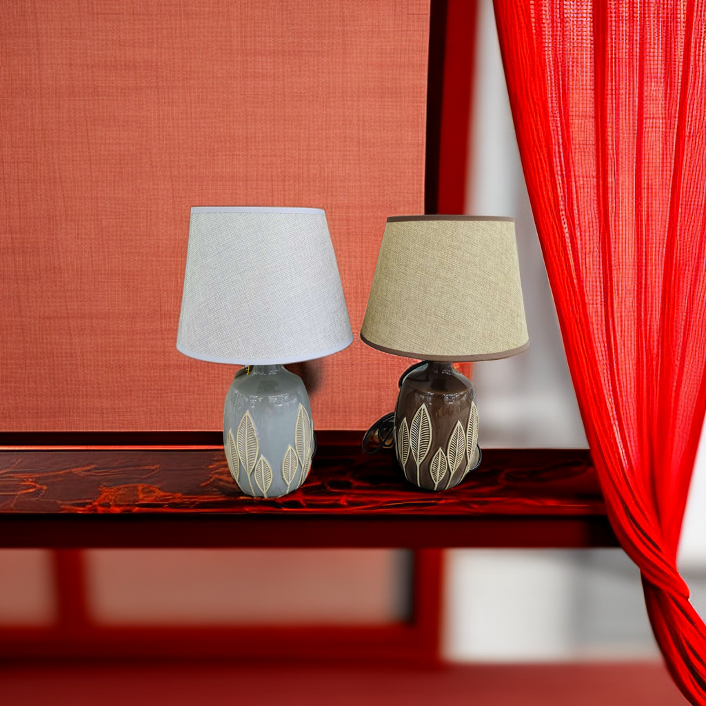 Limited-time flash sale! Super value ceramic table lamp, elegant design, warm lighting. You'll regret it if you don't buy it! A must-have home item! Specification image