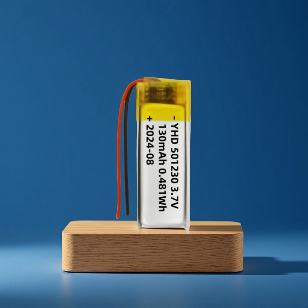 Batería de polímero de litio 130mAh auriculares bluetooth aplicables pequeña lámpara de mesa pulsera inteligente punto de lectura pluma batería recargable electricista suministros eléctricos details Picture
