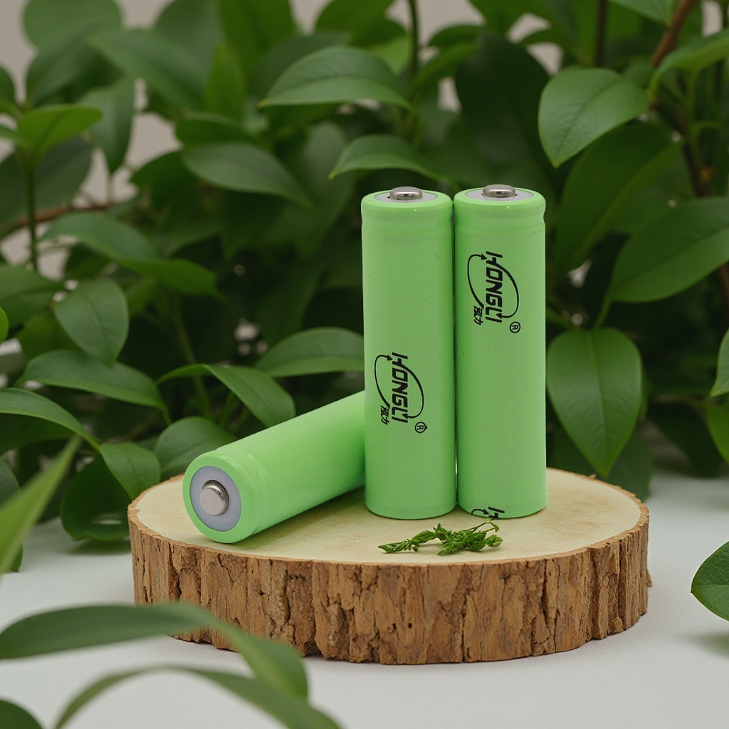 Hongli 14500 lithium battery, 500mAh, suitable for electric shavers, fans, 3.7V rechargeable battery for electrical and electronic products Item Picture