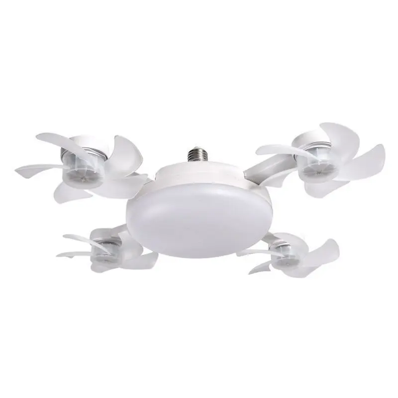 The new drone fan light is a small E27 screw-top ceiling-mounted electric fan light for bedroom, dining room and dormitory use Item Picture