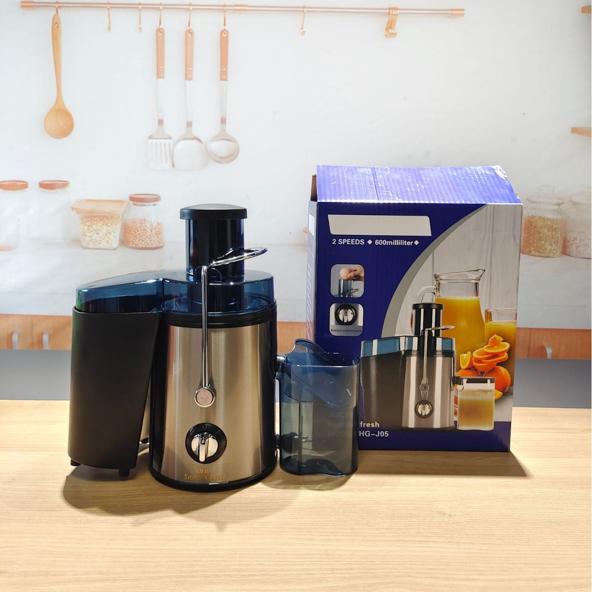 Foreign trade household juicer, fully automatic residue and juice separator, filter-free juicer, fruit machine in stock Specification image