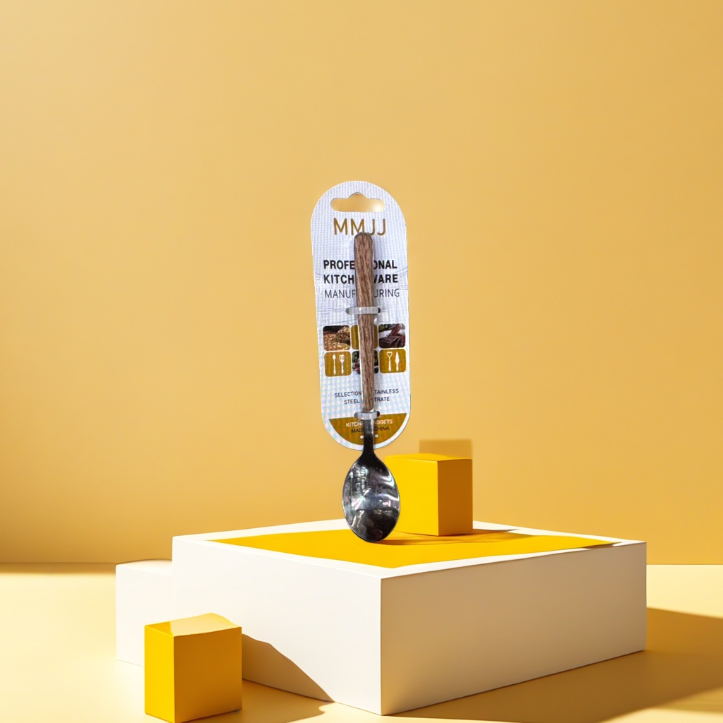 不锈钢汤勺家用大号不锈钢勺子儿童辅食勺防烫手柄产品图