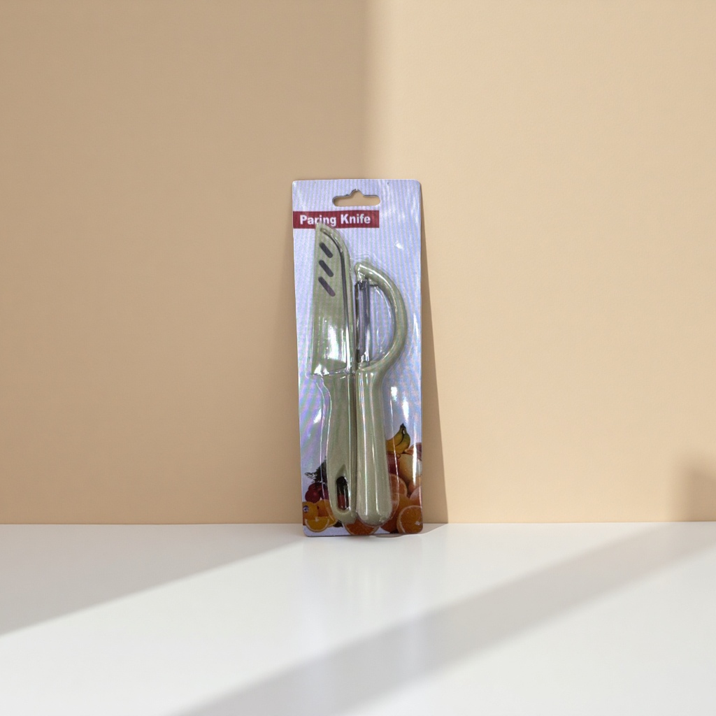 Fruit knife set, a combination of household stainless steel multi-purpose kitchen cutting knives and utensils Specification image