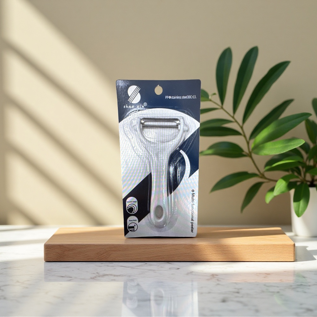 迷你削皮刀不锈钢水果蔬菜削皮器便携式厨房小工具产品图