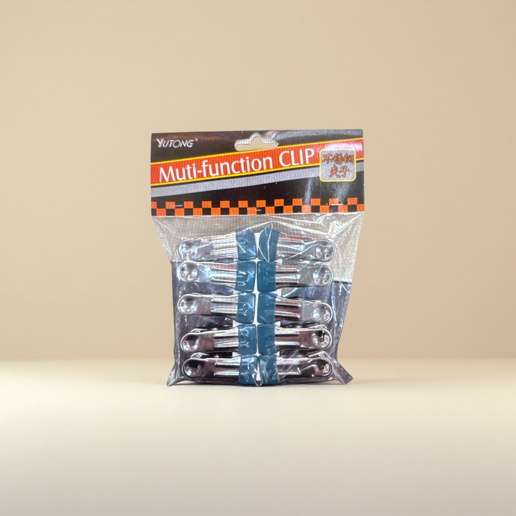 Stainless steel clips, anti-slip large clips, kitchen clips, multi-functional clips Specification image