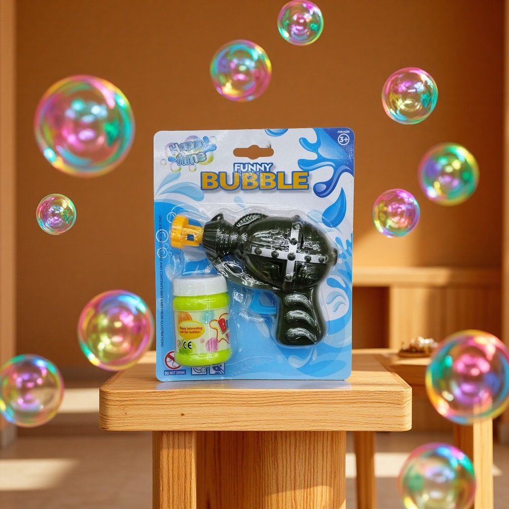 玩具闪光泡泡枪水弹电动水枪玩具枪水弹枪180ml