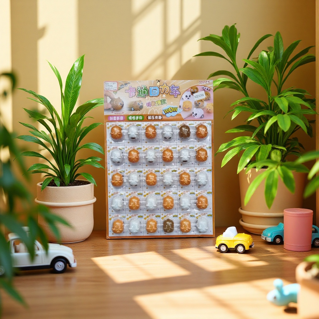 儿童趣味卡通动物回力车促销品赠品礼品