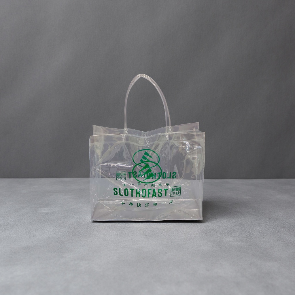 透明PVC红酒瓶袋塑料手提袋礼品袋盲盒按扣袋