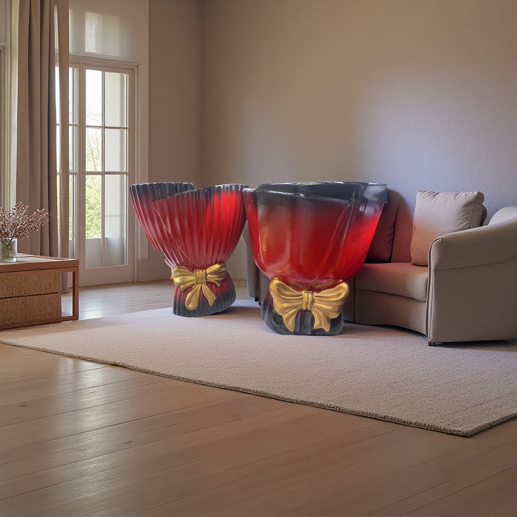 低温花瓶摆件插花装饰陶瓷花瓶客厅桌面摆件细节图